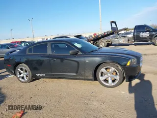 2014 Dodge Charger SXT with VIN 2C3CDXHG2EH369350, listed as a IAAI auction lot 41657478 with 120,566 mi miles. Bid and sale history available at carsss.com. Image 13.