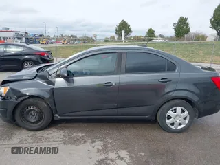 2016 Chevrolet Sonic LS with VIN 1G1JA5SH9G4164392, listed as a IAAI auction lot 40721332 with 113,046 mi miles and . Bid and sale history available at DreamBid. Image 14.