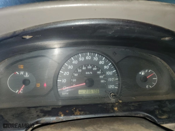 2005 Toyota Tundra with VIN 5TBJU32145S452496, listed as a Copart auction lot 43833055 with 236,706 mi miles and Salvage Title. Bid and sale history available at carsss.com. Image 9.
