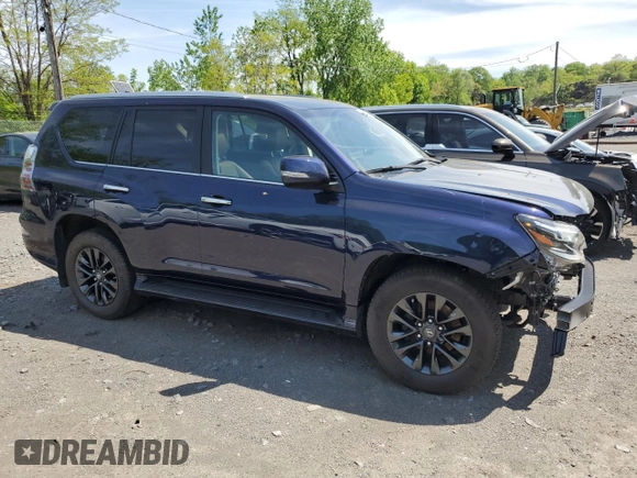 2022 Lexus GX 460 Premium with VIN JTJAM7BX8N5313848, listed as a Copart auction lot 56625585 with 24,423 mi miles and Salvage title. Bid and sale history available at DreamBid. Image 4.