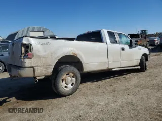 2007 Ford F-150 XL with VIN 1FTVX14577NA63235, listed as a Copart auction lot 47297735 with Not Provided miles and Salvage Title. Bid and sale history available at carsss.com. Image 3.
