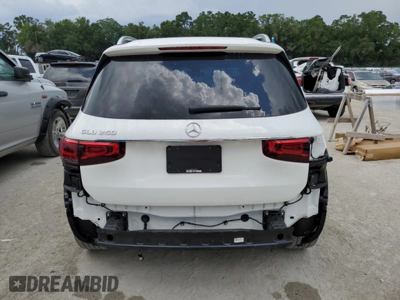 2021 Mercedes-Benz GLB 250 с VIN W1N4M4GB7MW130566, выставлен на аукционе Copart как лот 58500295 с пробегом 49 401 миль миль и Списание • Salvage title. История ставок и продаж доступна на DreamBid. Изображение 6.