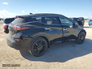 2024 Nissan Murano SV with VIN 5N1AZ2BJ9RC128062, listed as a Copart auction lot 46999625 with 154 mi miles and Non Repairable. Bid and sale history available at carsss.com. Image 3.