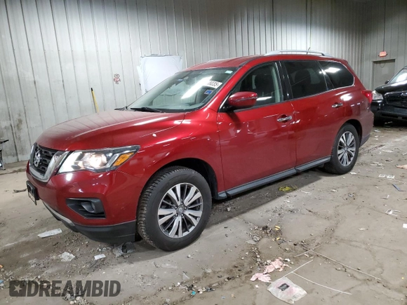 2018 Nissan Pathfinder SL z VIN 5N1DR2MM3JC645270, wystawiony jako Copart lot #55158035 z przebiegiem 88 354 mil mil oraz Nie do naprawy • Non repairable. Historia ofert i sprzedaży dostępna na DreamBid. Obrazek 1.