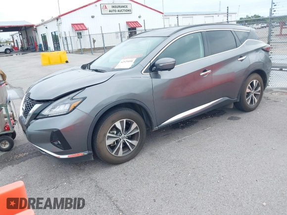 2021 Nissan Murano SV z VIN 5N1AZ2BJ4MC114286, wystawiony jako IAAI lot #42529400 z przebiegiem 77 957 mil mil oraz . Historia ofert i sprzedaży dostępna na DreamBid. Obrazek 17.
