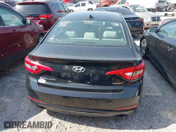 2016 Hyundai Sonata Sport with VIN 5NPE34AF3GH315671, listed as a IAAI auction lot 41729655 with 145,556 mi miles and . Bid and sale history available at DreamBid. Image 17.