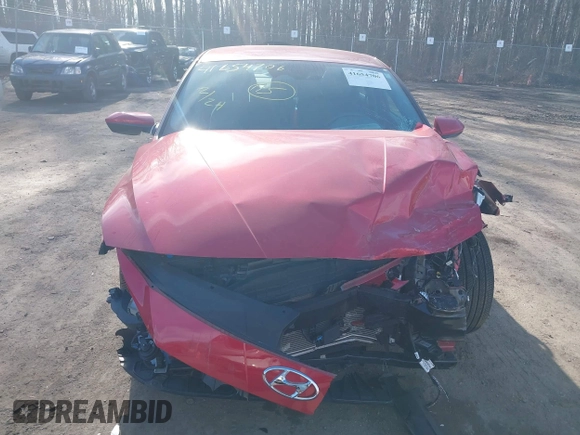 2023 Hyundai Elantra SEL with VIN 5NPLS4AG9PH099487, listed as a IAAI auction lot 41654706 with 14,225 mi miles and . Bid and sale history available at DreamBid. Image 12.
