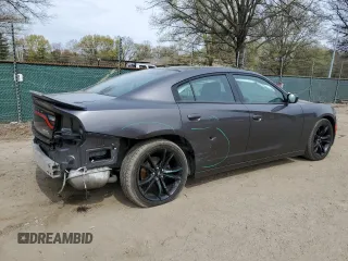 2018 Dodge Charger SXT with VIN 2C3CDXBG9JH337532, listed as a Copart auction lot 52203795 with 82,392 mi miles and Salvage Title. Bid and sale history available at DreamBid. Image 3.