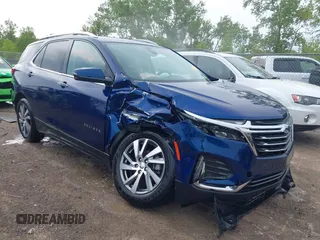 2023 Chevrolet Equinox Premier z VIN 3GNAXNEG1PL181195, wystawiony jako IAAI lot #42290838 z przebiegiem 77 455 mil mil oraz . Historia ofert i sprzedaży dostępna na DreamBid. Obrazek 1.