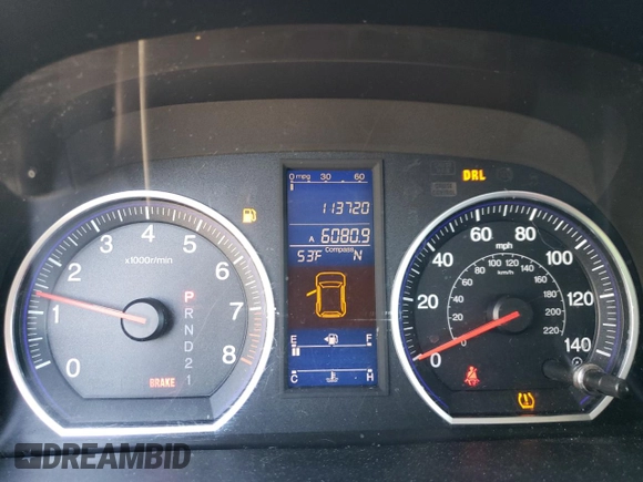 2011 Honda CR-V EX with VIN JHLRE4H58BC032635, listed as a Copart auction lot 81302704 with 113,720 mi miles and Salvage Title. Bid and sale history available at carsss.com. Image 9.