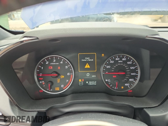2023 Subaru WRX with VIN JF1VBAB67P8809729, listed as a Copart auction lot 61495305 with 13,023 mi miles and Salvage title. Bid and sale history available at DreamBid. Image 9.