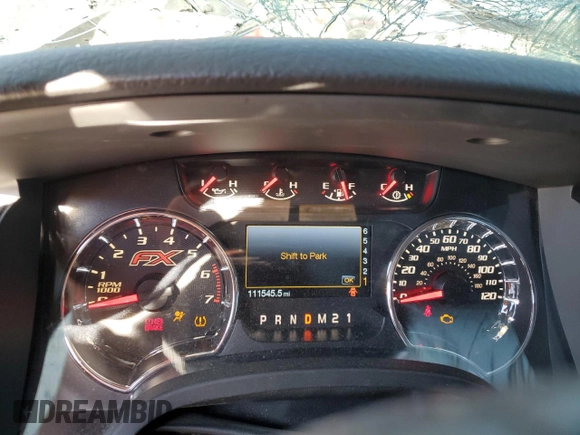 2014 Ford F-150 XL with VIN 1FTMF1CT7EFA11321, listed as a Copart auction lot 73803274 with 111,545 mi miles and Salvage title. Bid and sale history available at DreamBid. Image 9.