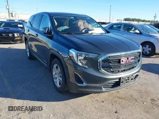 2019 GMC Terrain SLE z VIN 3GKALMEV5KL135377, wystawiony jako IAAI lot #41230350 z przebiegiem 94 987 mil mil oraz . Historia ofert i sprzedaży dostępna na DreamBid. Obrazek 1.