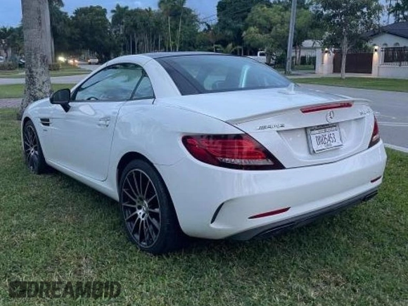 2017 Mercedes-Benz SLC 43 AMG с VIN WDDPK6GA2HF135327, выставлен на аукционе Copart как лот 80170234 с пробегом 34 218 миль миль и Чистый • Clean title. История ставок и продаж доступна на DreamBid. Изображение 3.