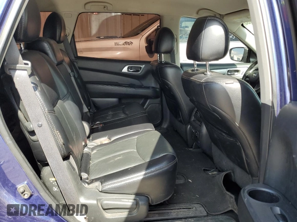 2020 Nissan Pathfinder SL z VIN 5N1DR2CN4LC595718, wystawiony jako Copart lot #56649155 z przebiegiem 130 643 mil mil oraz Czysty tytuł • Clean title. Historia ofert i sprzedaży dostępna na DreamBid. Obrazek 10.