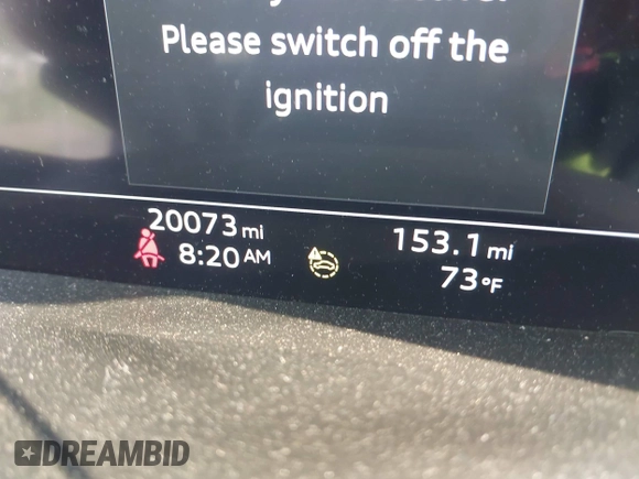 2022 Audi Q7 Premium Plus with VIN WA1LJBF70ND014081, listed as a IAAI auction lot 42403771 with 20,073 mi miles and . Bid and sale history available at DreamBid. Image 15.