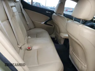 2008 Lexus IS with VIN JTHBK262382064684, listed as a Copart auction lot 54203465 with Not Provided miles and Salvage Title. Bid and sale history available at carsss.com. Image 10.