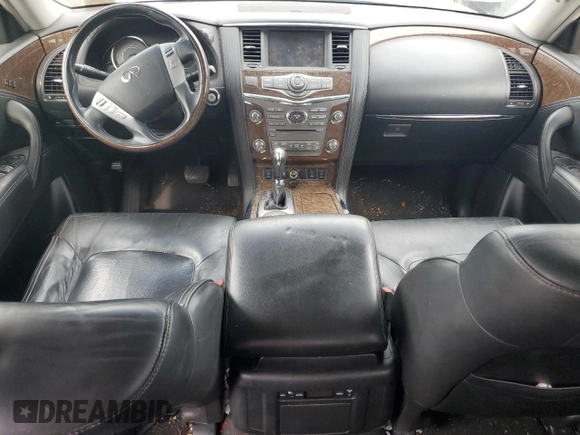 2017 Infiniti QX80 with VIN JN8AZ2NF7H9644383, listed as a Copart auction lot 49995815 with Not provided miles and Clean title. Bid and sale history available at DreamBid. Image 8.