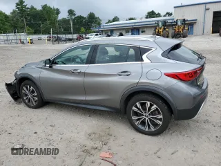 2017 Infiniti QX30 Luxury with VIN SJKCH5CR1HA026123, listed as a Copart auction lot 64003094 with 93,651 mi miles and Salvage title. Bid and sale history available at DreamBid. Image 2.