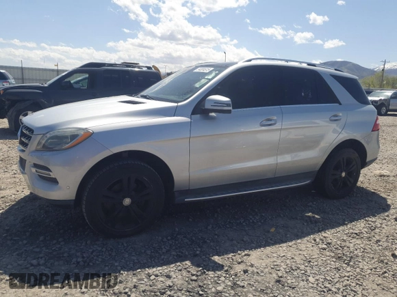 2013 Mercedes-Benz M ML 350 with VIN 4JGDA5HB9DA153747, listed as a Copart auction lot 54004615 with 109,261 mi miles and Clean Title. Bid and sale history available at carsss.com. Image 1.