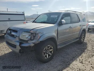 2006 Toyota Sequoia Limited with VIN 5TDBT48A96S268507, listed as a Copart auction lot 52196525 with 199,074 mi miles and Salvage Title. Bid and sale history available at carsss.com. Image 1.