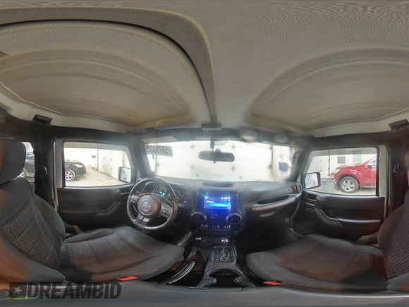 2012 Jeep Wrangler Sport with VIN 1C4AJWAGXCL133013, listed as a Copart auction lot 59788325 with 141,015 mi miles and Clean title. Bid and sale history available at DreamBid. Image 16.