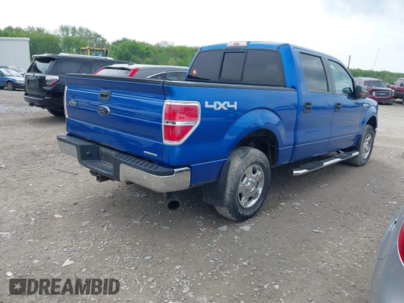 2013 Ford F-150 XL with VIN 1FTFW1EF9DFC72609, listed as a IAAI auction lot 42150526 with 229,000 mi miles. Bid and sale history available at carsss.com. Image 4.