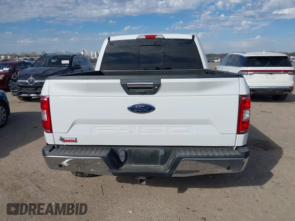 2018 Ford F-150 XL with VIN 1FTEW1C59JKD98218, listed as a IAAI auction lot 41406012 with 103,435 mi miles. Bid and sale history available at carsss.com. Image 16.