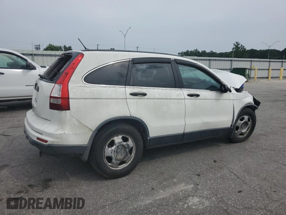 2011 Honda CR-V LX z VIN JHLRE3H30BC006667, wystawiony jako Copart lot #57303885 z przebiegiem Nie podano mil oraz Szkoda całkowita • Salvage title. Historia ofert i sprzedaży dostępna na DreamBid. Obrazek 3.