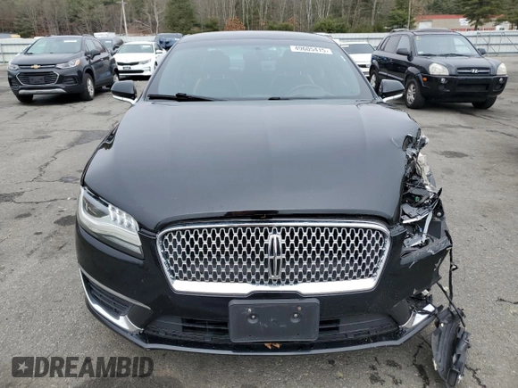 2017 Lincoln MKZ Premiere with VIN 3LN6L5A91HR603686, listed as a Copart auction lot 49605415 with 186,787 mi miles and Salvage Title. Bid and sale history available at DreamBid. Image 5.