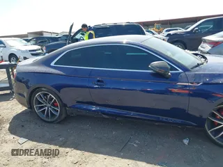 2018 Audi S5 Premium Plus z VIN WAUP4AF54JA027142, wystawiony jako IAAI lot #41856305 z przebiegiem 66 742 mil mil oraz . Historia ofert i sprzedaży dostępna na DreamBid. Obrazek 12.