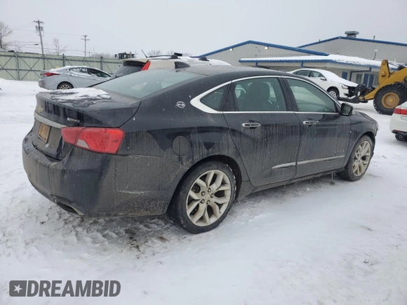 2017 Chevrolet Impala Premier with VIN 1G1145S30HU192739, listed as a Copart auction lot 44227705 with 222,215 mi miles and Salvage Title. Bid and sale history available at DreamBid. Image 3.