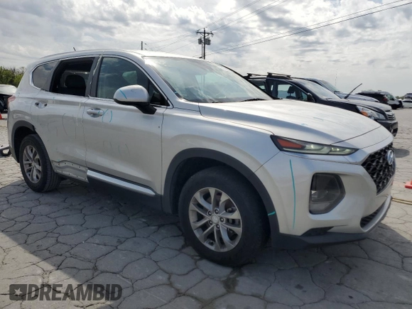 2019 Hyundai Santa Fe SE with VIN 5NMS23ADXKH016781, listed as a Copart auction lot 51088985 with 133,068 mi miles and Salvage Title. Bid and sale history available at carsss.com. Image 4.