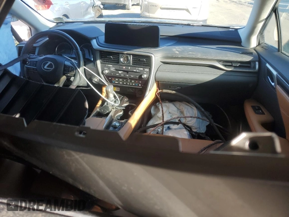2021 Lexus RX 350 with VIN 2T2JZMDA6MC279840, listed as a Copart auction lot 87978485 with Not provided miles and Salvage title. Bid and sale history available at DreamBid. Image 8.