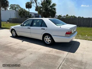 1998 Mercedes-Benz S-Class with VIN WDBGA43G5WA383964, listed as a Copart auction lot 53747905 with 172,281 mi miles and Clean Title. Bid and sale history available at carsss.com. Image 3.