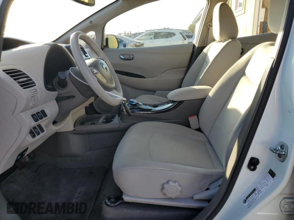 2011 Nissan LEAF SL with VIN JN1AZ0CP3BT004857, listed as a Copart auction lot 45023395 with 68,637 mi miles and Clean Title. Bid and sale history available at carsss.com. Image 15.
