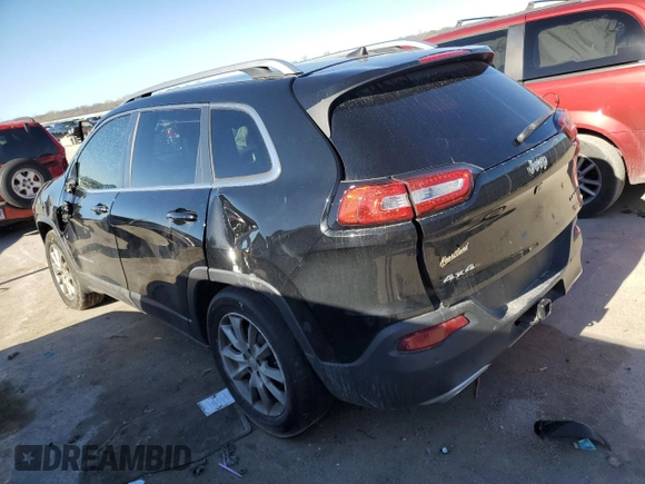 2018 Jeep Cherokee Limited with VIN 1C4PJMDX5JD583685, listed as a Copart auction lot 84904174 with 58,093 mi miles and Salvage Title. Bid and sale history available at carsss.com. Image 2.
