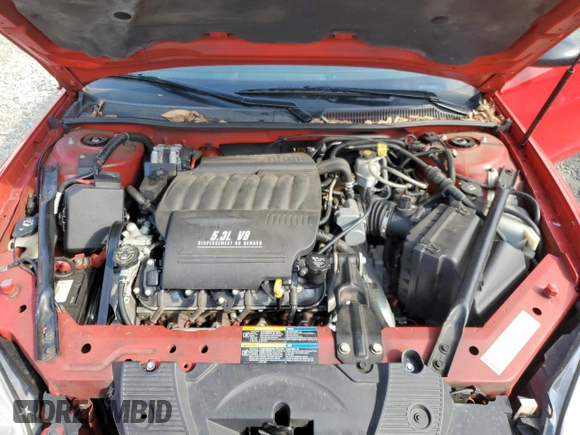 2006 Chevrolet Monte Carlo SS with VIN 2G1WL16C869244690, listed as a Copart auction lot 44009175 with 148,923 mi miles and Salvage Title. Bid and sale history available at carsss.com. Image 11.