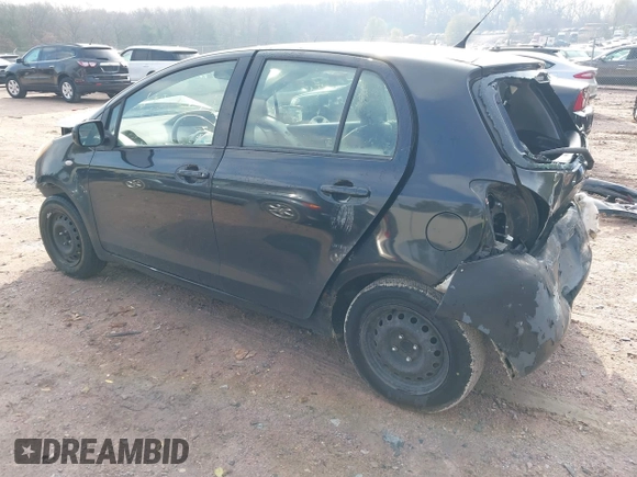 2010 Toyota Yaris with VIN JTDKT4K32A5290535, listed as a IAAI auction lot 40866367 with 1 mi miles. Bid and sale history available at carsss.com. Image 3.