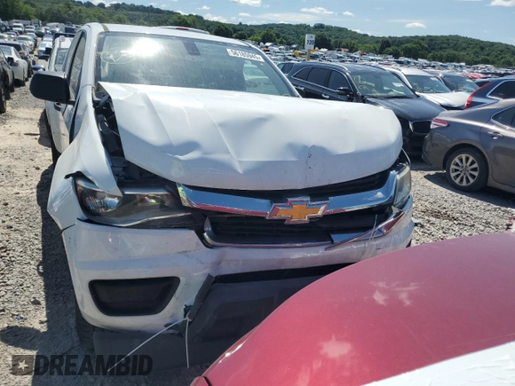 2018 Chevrolet Colorado 2WD Work Truck z VIN 1GCHSBEA1J1226487, wystawiony jako Copart lot #56185945 z przebiegiem 141 220 mil mil oraz Szkoda całkowita • Salvage title. Historia ofert i sprzedaży dostępna na DreamBid. Obrazek 5.