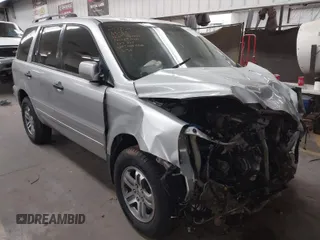 2005 Honda Pilot EX-L with VIN 5FNYF18575B064830, listed as a IAAI auction lot 41825259 with 250,467 mi miles. Bid and sale history available at carsss.com. Image 1.