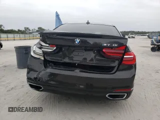 2016 BMW 7 Series 740i with VIN WBA7E2C56GG504344, listed as a Copart auction lot 79948323 with 85,993 mi miles. Bid and sale history available at carsss.com. Image 6.