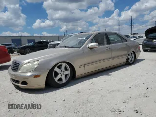 2004 Mercedes-Benz S-Class 5.0L with VIN WDBNG75JX4A420200, listed as a Copart auction lot 69535384 with 0 mi miles and Clean Title. Bid and sale history available at carsss.com. Image 1.