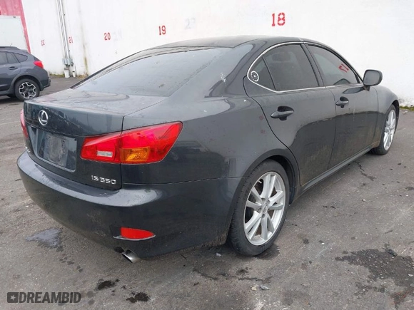 2006 Lexus IS 350 Auto with VIN JTHBE262162002303, listed as a IAAI auction lot 41550629 with 178,938 mi miles. Bid and sale history available at carsss.com. Image 4.