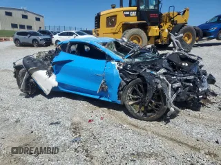 2023 Chevrolet Corvette 2LT with VIN 1G1YB2D4XP5132792, listed as a Copart auction lot 57857715 with Not provided miles and Salvage title. Bid and sale history available at DreamBid. Image 4.