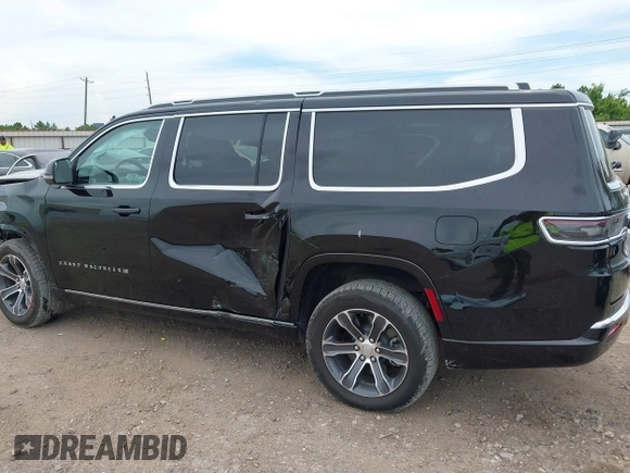 2024 Jeep Grand Wagoneer with VIN 1C4SJSEP3RS109884, listed as a IAAI auction lot 42603585 with 43,344 mi miles and . Bid and sale history available at DreamBid. Image 14.