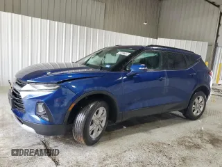 2022 Chevrolet Blazer LT z VIN 3GNKBCR42NS203117, wystawiony jako Copart lot #49647195 z przebiegiem 30 500 mil mil oraz Szkoda całkowita • Salvage title. Historia ofert i sprzedaży dostępna na DreamBid. Obrazek 1.