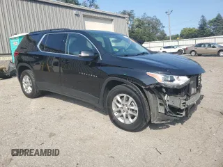 2020 Chevrolet Traverse LT Cloth with VIN 1GNEVGKW1LJ297447, listed as a Copart auction lot 71708264 with 50,472 mi miles and Salvage Title. Bid and sale history available at carsss.com. Image 4.