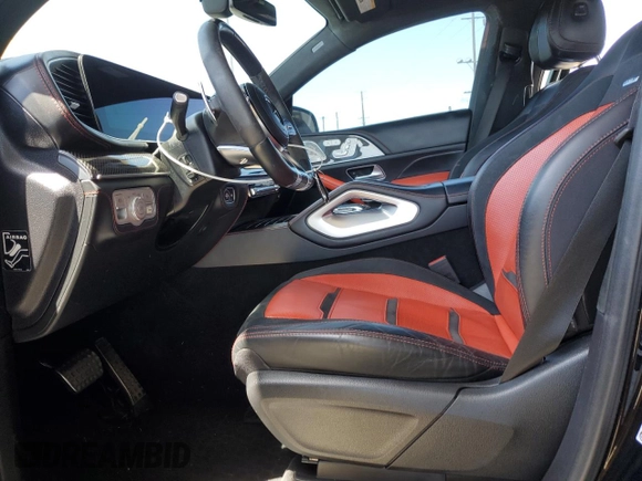 2022 Mercedes-Benz GLE 53 AMG with VIN 4JGFD6BB5NA684735, listed as a Copart auction lot 56068905 with 56,119 mi miles and Salvage title. Bid and sale history available at DreamBid. Image 7.