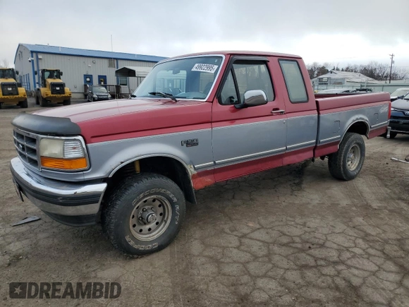 1995 Ford F-150 with VIN 1FTEX14N6SKB23127, listed as a Copart auction lot 49922995 with 135,470 mi miles and Clean Title. Bid and sale history available at carsss.com. Image 1.